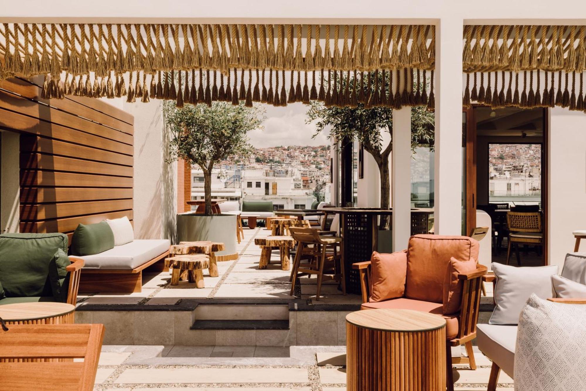 Hotel Monasty, Thessaloniki, Autograph Collection Exterior foto The interior of the restaurant